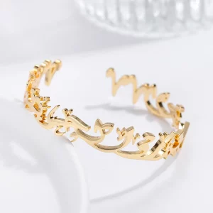 bracelet femme الحرية قدرة و الحب قدر